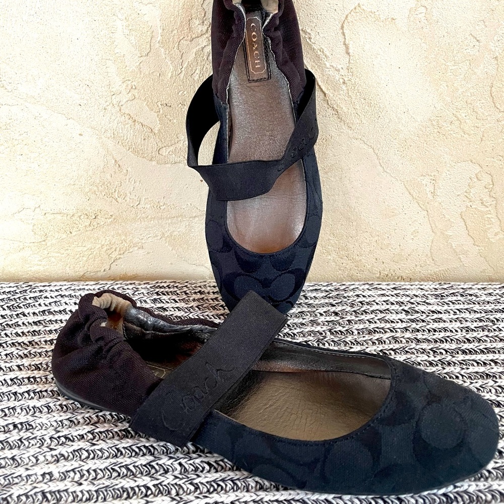 Coach ballet flats